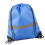 Portable fitness handbag lightweight reflective drawstring 6