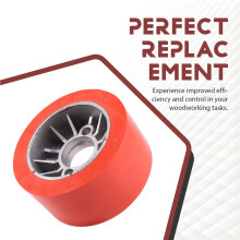 Rubber Presses Roller Woodworking Milling Machine Drive Wheel Universal Power Feeder Wheel Power-Stock Feeder Wheel