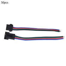 Flexible Applications Environmental Protection Materials Cold and High Temperature Resistance JST SM Connector Male to Female LED Wire Connector
