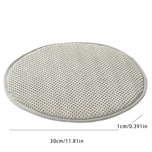 Στρογγυλό μαξιλάρι σκαμπό Xoxingysm, διαμέτρου 30cm, εσωτερικού/εξωτερικού χώρου, με 2