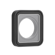Vervangende lenskap voor actiecamera's. Beschermt tegen stof, olie, water en krassen. Lichtgewicht en draagbaar. Plat glazen UV-beschermingsfilter.