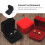 Wedding Ring Case Black Soft Touch Sturdy Material 1 Pc 7
