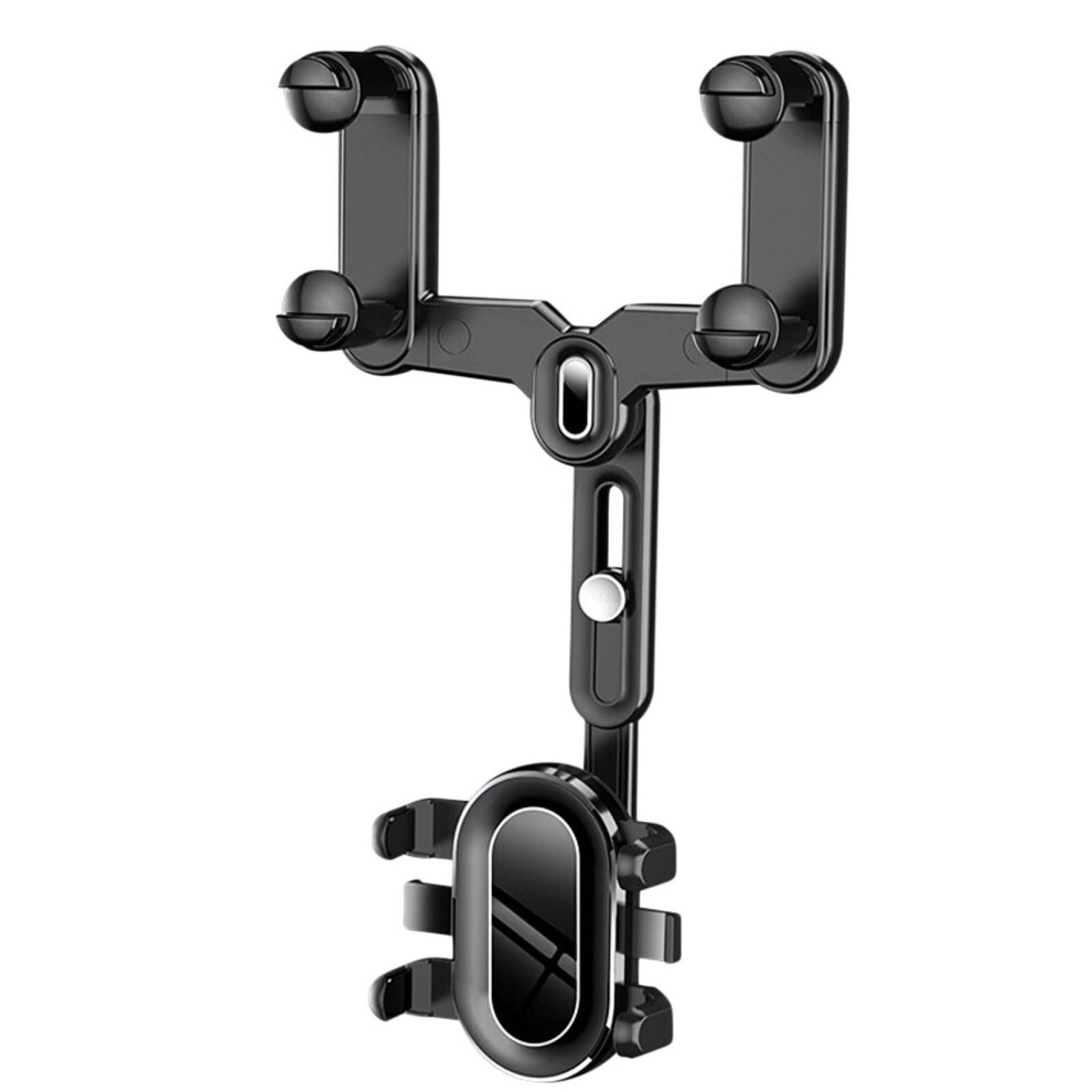 Versatile Rearview Mirror Phone Mount, Upgraded Retractable Design For Universal Phones, Ensuring Smooth Operation And Uninterrupted Views 9479868327047