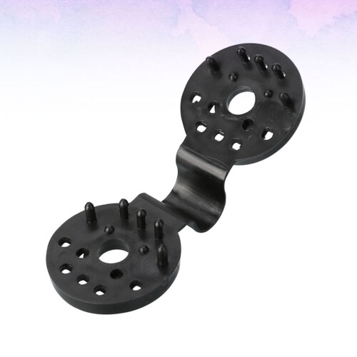 ULTNICE Outdoor2Pcs Μαύρα Πλαστικά Κλιπς για Σκίαστρο για Στερέωση με Δίχτυ Σκίαστρου 1