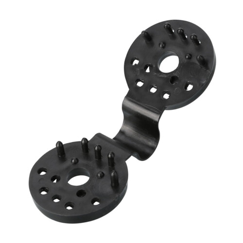 ULTNICE Outdoor2Pcs Μαύρα Πλαστικά Κλιπς για Σκίαστρο για Στερέωση με Δίχτυ Σκίαστρου 2