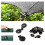ULTNICE Outdoor2Pcs Μαύρα Πλαστικά Κλιπς για Σκίαστρο για Στερέωση με Δίχτυ Σκίαστρου 5