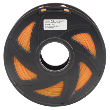 Könnyen nyomtatható 3D nyomtatószál, széles kompatibilitású, eltömődésmentes, buborékmentes, narancssárga PLA1,75 mm, nagy
