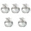 5Stk Schale Mit Deckel Grau Langlebig Für Maniküre Nail Art 5