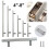 Stainless Steel T-Bar Pulls for Cabinets and Drawers 2
