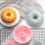 Φόρμες σιλικόνης για ντόνατς και cupcakes Cheer US2Pcs – Αντικολλητικές, κατάλληλες για 3