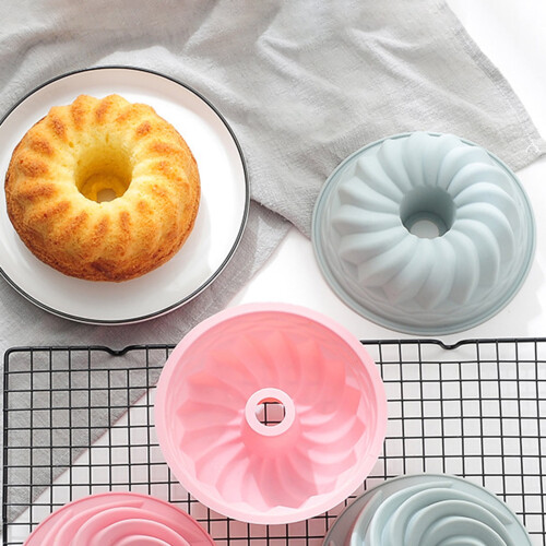 Φόρμες σιλικόνης για ντόνατς και cupcakes Cheer US2Pcs – Αντικολλητικές, κατάλληλες για 2