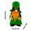 St. Patrick's Day Couple Gnomes Plush Decor 8.66 In 5
