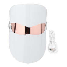 Radiance Renewal, LED Photon Beauty Device for Anti Aging, Facial Rejuvenation with Safe Skin Design, Lightweight Rechargeable for All Skin Types