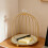 Gold Birdcage Display Stand Single-Tier Dessert Tray 2