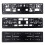 Universal European License Plates Holder Mounting Adapter Bumper Frame Bracket 8