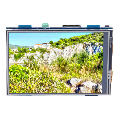FBCP Software Driver Supported LCD For Raspberry Pi, Resistive Touch Screen With SPI Interface And IPS Panel, Excellent Display Effect Large Viewing 1