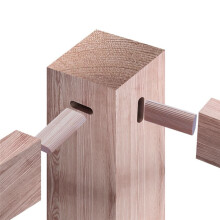 50 Stuks 6 mm Domino Houten Pluggen, Beukenhouten Pluggen, Verbindingsconnectoren voor Houtbewerkingsmeubels