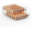 40 Egg Holder for Fridge, 2-Layer Stackable Egg Storage Container, BPA Free Clear Egg Tray Organizer for Refrigerator 7