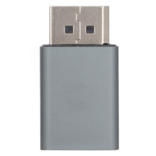 Display-Adapter mit Wärmeableitung, universell kompatibel für Homeoffice und Unterhaltungselektronik, robustes Gehäuse aus Aluminiumlegierung