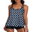 Μαγιό Tankini με σορτς για αγόρια για γυναίκες Vintage Boho Print Μαγιό για μεγάλα μεγέθη, 2