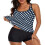 Μαγιό Tankini με σορτς για αγόρια για γυναίκες Vintage Boho Print Μαγιό για μεγάλα μεγέθη, 3