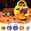 7x8.6 ιντσών μη υφασμένες τσάντες Tote για το Halloween με σχέδιο κολοκύθας και φάντασμα, 7