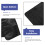 Protective Screen Cover Black Nylon PU Dustproof for Desktop Pc 9