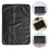 Protective Screen Cover Black Nylon PU Dustproof for Desktop Pc 11