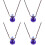 4St Compacte Blauwe Flessenhanger Auto Diffuser Geuraccessoire 6