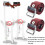 1 Pair Stilts Leg Band Straps Adjustable Comfort Loop Replacement Accessory Kit 5