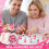 Heart Gnome Sculpture Pink Tabletop Centerpiece 3