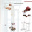 1 Pair Stilts Leg Band Straps Adjustable Comfort Loop Replacement Accessory Kit 8