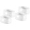 2Sets Transparent Star Candle Boxes Plastic DIY Candle Mold with Wicks 5