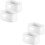 2Sets Transparent Star Candle Boxes Plastic DIY Candle Mold with Wicks 7