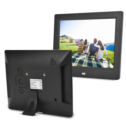 Plug And Play Digital Frame, USB SD Supported No WiFi Frame With Remote Control High Definition Screen Slideshow Support Adjustable Brightness Wall 2