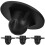 16Pièces Capuchons Pieds De Chaise Noir Décoratifs Réutilisables 10