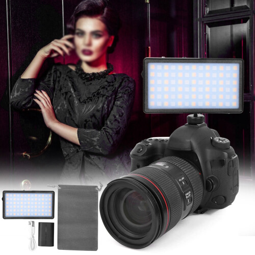 Οθόνη OLED, Φωτιστικό βίντεο RGB, Πάνελ φωτισμού βίντεο LED με εφέ φωτισμού, Φορητό φως 2