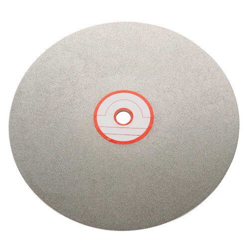 Disco de lixamento para materiais duros, rebolo plano de 8 polegadas, disco de precisão com partículas de diamante eletrodepositadas, disco de 1