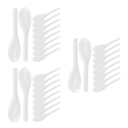 180St Wit Plastic Lepels – , Duurzaam En 2