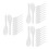 180St Wit Plastic Lepels – , Duurzaam En 5