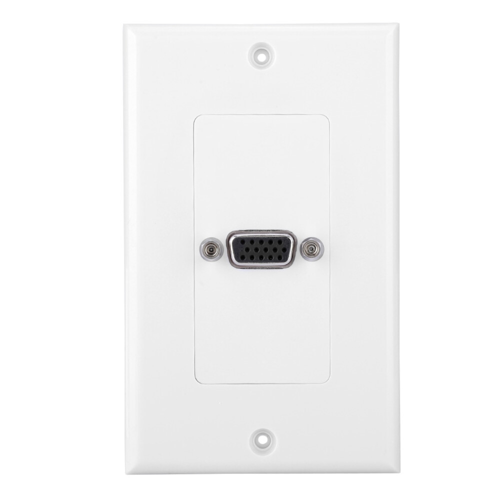 Wall Panel VGA Socket ABS