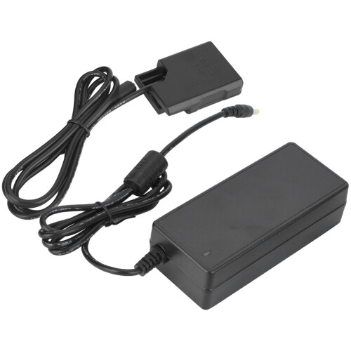 Universal Camera Power Supply AC Adapter Kit, Dummy Battery Charger DC Coupler for Nikon Long Term Usage Studio Shooting Full Decoding Lightweight 2