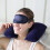 Ushape Inflatable Neck Pillow,4327cm,47g,DarkBlue 11