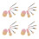 4Sets Roze Make-Up Kwasten Set Mini Voor Met Soft Borstels 9