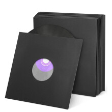 20pcs 12 Inch Vinyl Records Sleeve LP Record Cover Resealable Outer Sleeves Composite Paper Bag Vinyl Record Bag A