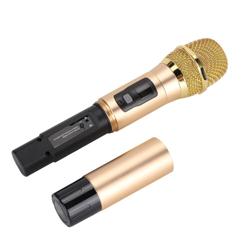 Ασύρματο μικρόφωνο εμβέλειας 160 ποδιών με Bluetooth, αντι-ουρλιαχτό, αντι-μπλοκάρισμα, 2