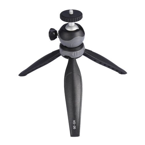 Wireless Remote Shutter Button Adjustable Legs Tabletop Tripod360Degree Rotation Ball Head Extendable Leg Universal Smartphone Adapter for Compact 2