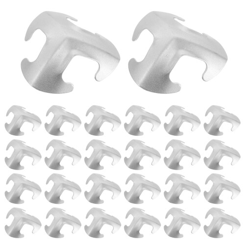 150Pcs High Strength Silver Metal Plates for DIY Medieval Armor 1