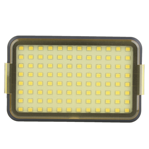 Soft Uniform Lighting Video Light with Diffuser, Adjustable Color Temperature LED Beads for Professional Video Light, Rechargeable Battery Supported 1
