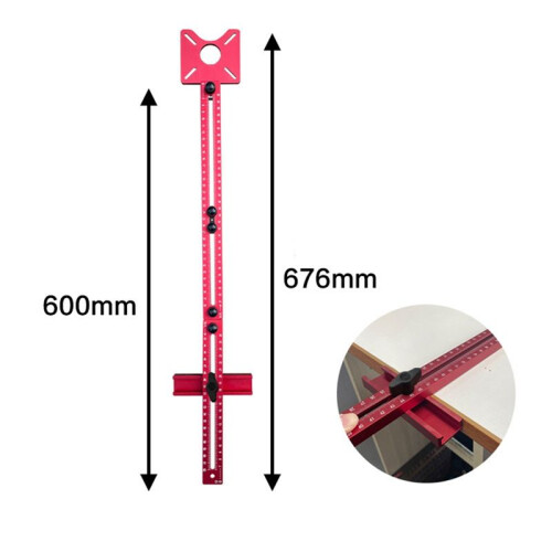 Milling  Bracket with Base Woodworking Router Circle Jig for Trimming Machine Circle Cutting Guide Board Tools B 1